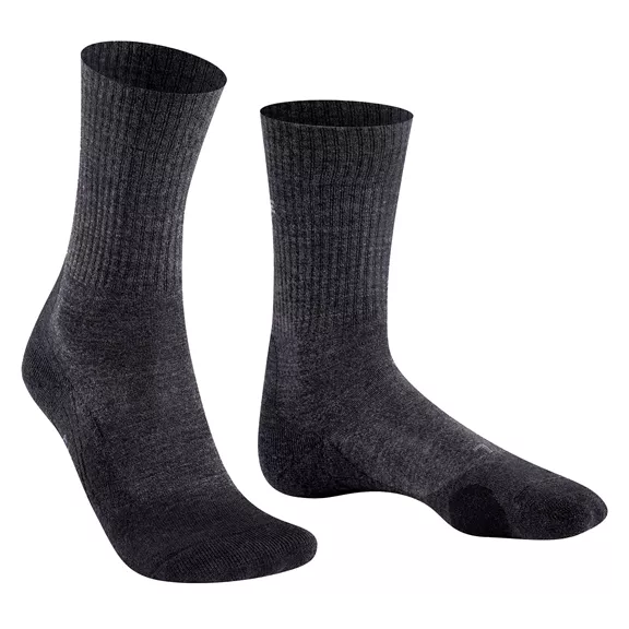 Falke női zokni TK2 Wool Women, smog, 39/40.
