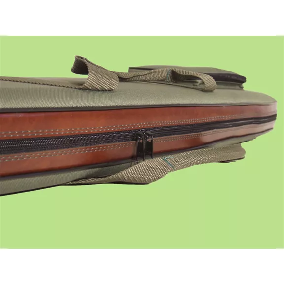 Fegyvertok vastag szivaccsal és béléssel bélelt, zöld, 124 cm