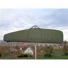 Fegyvertok vastag szivaccsal és béléssel bélelt, zöld, 124 cm