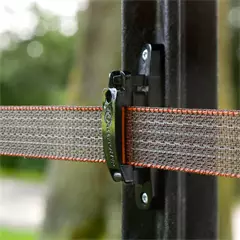 Fekete lószalag szigetelő, gumibetétes