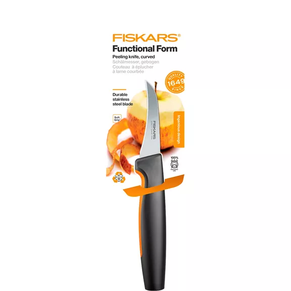 Fiskars hajlított hámozó kés Fiskars hajlított hámozó kés