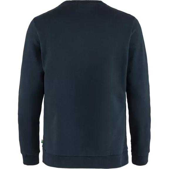 Fjällraven Logo Sweater M férfi pulóver, dark navy, M