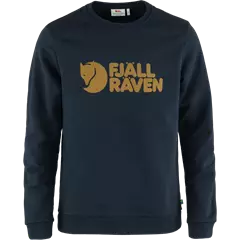 Fjällraven Logo Sweater M férfi pulóver, dark navy, M