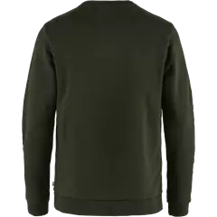 Fjällraven Logo Sweater M férfi pulóver, deep forest, S