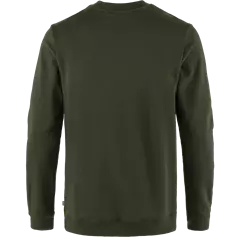 Fjällräven 1960 Logo Badge férfi pulóver, Deep Forest, S