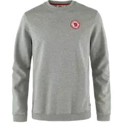 Fjällräven 1960 Logo Badge férfi pulóver, Grey-Melange, XS