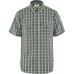 Fjällräven Abisko Cool r.ujjú ing, Patina Green-Dark Navy, S