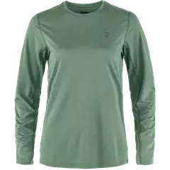 Fjällräven Abisko Day Hike női hosszú ujjú póló, Patina Green, L