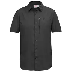Fjällräven Abisko Hike rövid ujjú férfi ing, Antracit, S