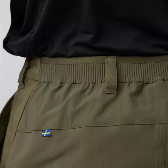 Fjällräven Abisko Hybrid Trail férfi nadrág Short, Laurel Green, 48/S