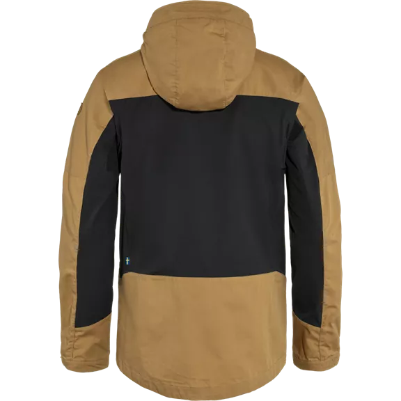 Fjällräven Abisko Lite Trekking Jacket, Buckwheat Brown-Dark Grey, L