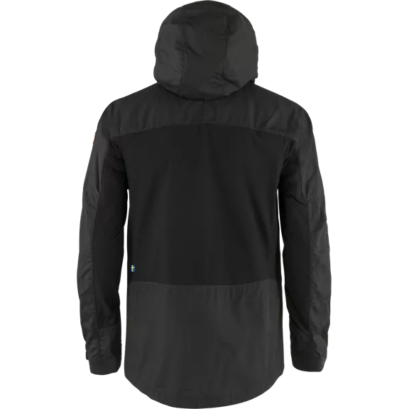 Fjällräven Abisko Lite Trekking Jacket, Dark Grey - Black, M
