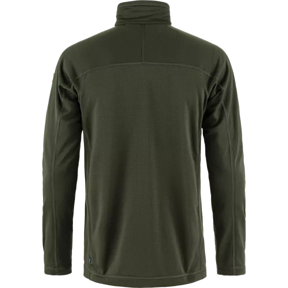 Fjällräven Abisko Lite férfi fleece dzseki, Deep Forest, XL