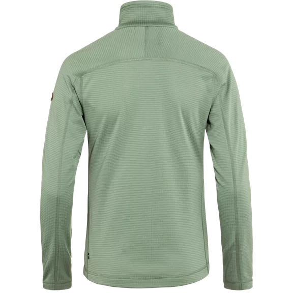 Fjällräven Abisko Lite női fleece dzseki, Misty Green, XL