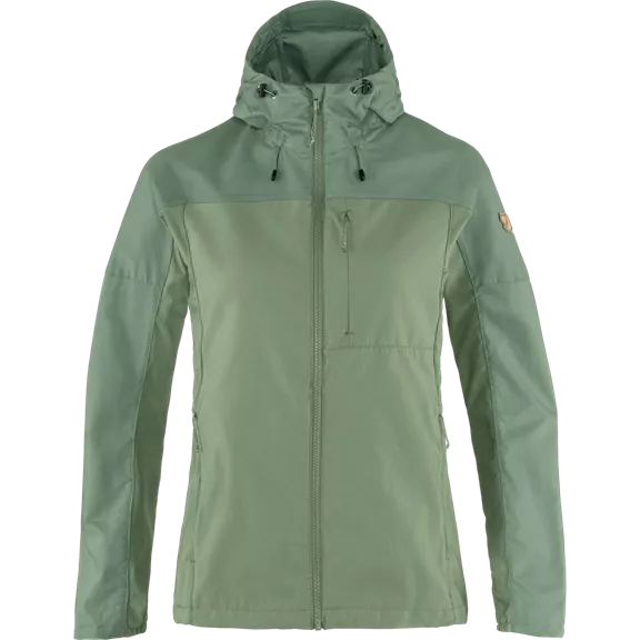 Fjällräven Abisko Midsummer női dzseki, Jade Green-Patina Green, L