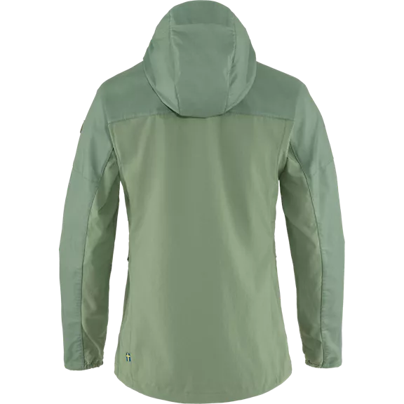 Fjällräven Abisko Midsummer női dzseki, Jade Green-Patina Green, L