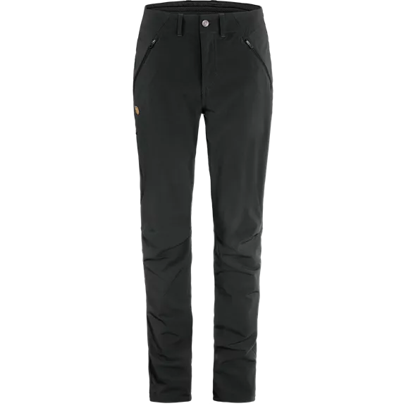 Fjällräven Abisko Trail Stretch női túranadrág, Black , 44 Short