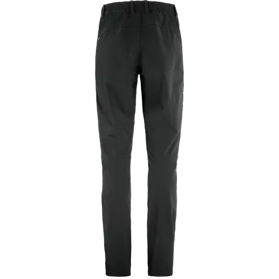 Fjällräven Abisko Trail Stretch női túranadrág, Black , 44 Short