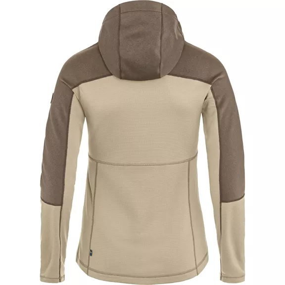 Fjällräven Abisko Trail W női polár felső, Fossil-Suede Brown, M