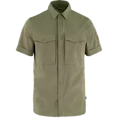 Fjällräven Abisko Trekking rövid ujjú ing, Light Olive (622), L