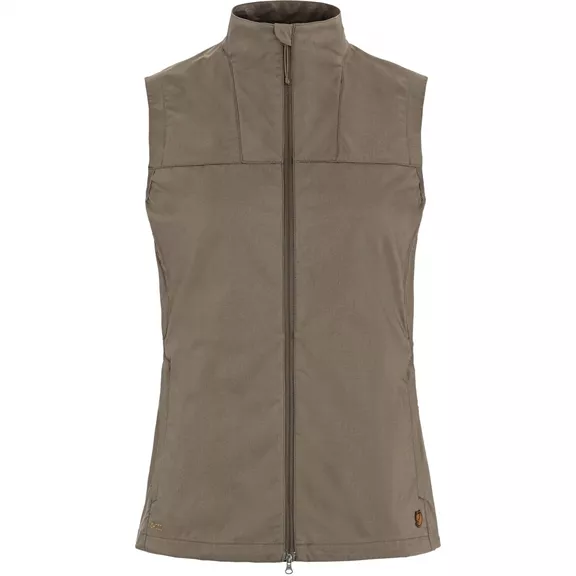 Fjällräven Abisko Vest W női mellény, Suede Brown, S