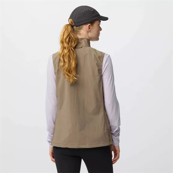 Fjällräven Abisko Vest W női mellény, Suede Brown, S