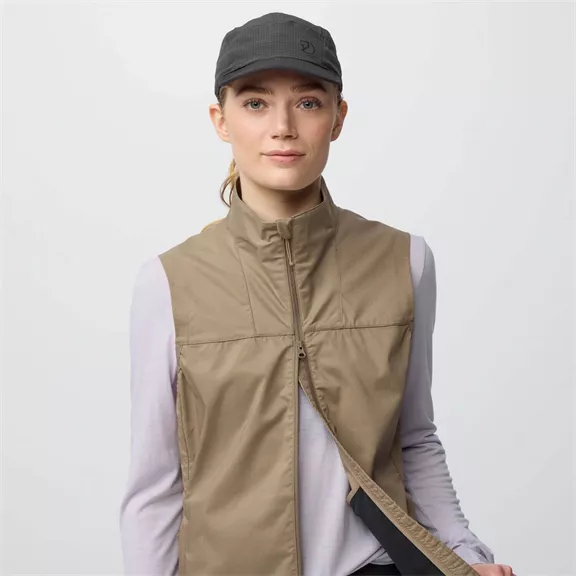 Fjällräven Abisko Vest W női mellény, Suede Brown, S