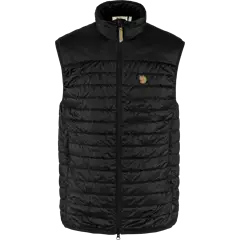 Fjällräven Abisko férfi stepplet mellény, black, S