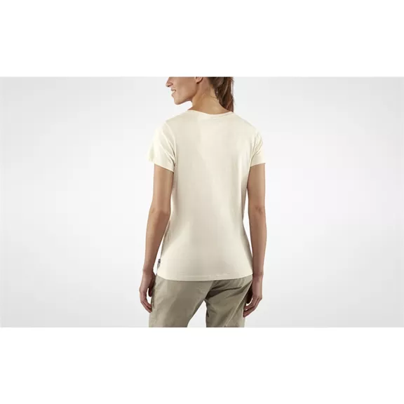Fjällräven Arctic Fox Print női póló, Chalk White, XS Fjällräven Arctic Fox Print női póló, Chalk White, XS
