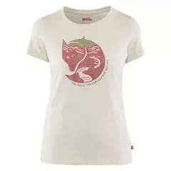 Fjällräven Arctic Fox Print női póló, Chalk White, XS Fjällräven Arctic Fox Print női póló, Chalk White, XS