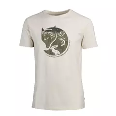 Fjällräven Arctic Fox férfi póló, Chalk White, S