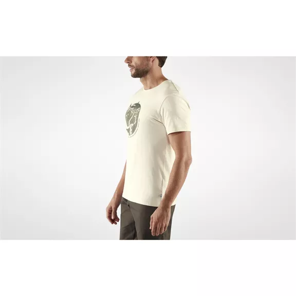 Fjällräven Arctic Fox férfi póló, Chalk White, XXL