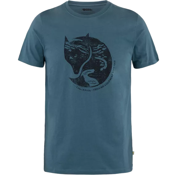 Fjällräven Arctic Fox férfi póló, Indigo Blue, L