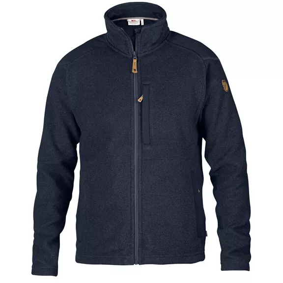 Fjällräven BUCK fleece kabát, Dark Navy, 3XL