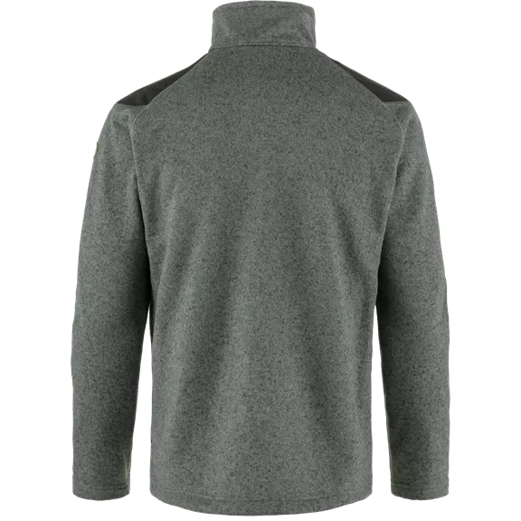 Fjällräven BUCK fleece kabát, grey-melange, S