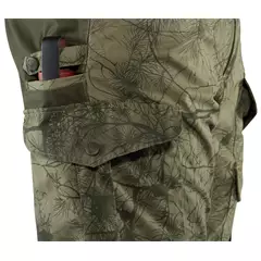 Fjällräven Barents Pro Hunting férfi vadásznadrág, green camo-deep forest, 52