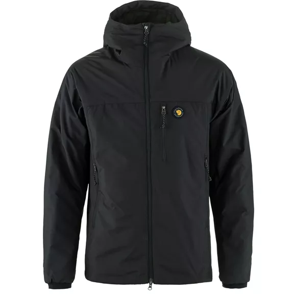 Fjällräven Bergtagen 60 Insulation könnyű, szintetikus férfi hegyi dzseki, Black-Deep Forest, S