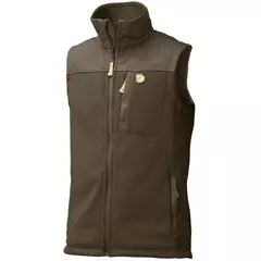 Fjällräven Buck Fleece Vest, sötétzöld, S