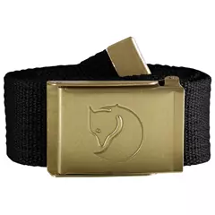 Fjällräven Canvas Brass öv, fekete Fjällräven Canvas Brass öv, fekete