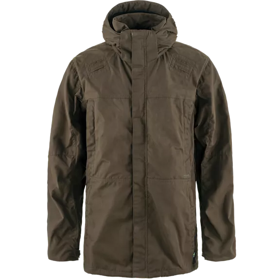 Fjällräven Drev Hybrid férfi kabát, Dark Olive, S
