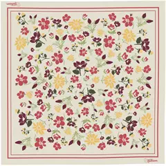 Fjällräven Fjällblomster Bandana kendő 50x50 cm, Chalk White