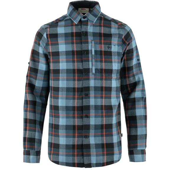 Fjällräven Fjällglim férfi hosszú ujjú ing,indigo blue-dawn blue, XL