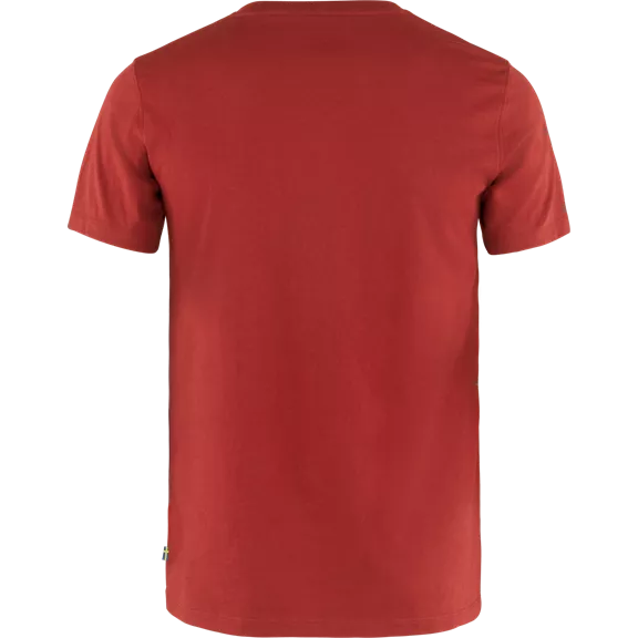 Fjällräven Forest Mirror férfi póló, Deep Red (325), S Fjällräven Forest Mirror férfi póló, Deep Red (325), S