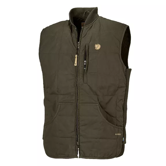 Fjällräven GRIMSEY mellény, olajzöld, XL