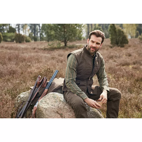 Fjällräven GRIMSEY mellény, olajzöld, XL