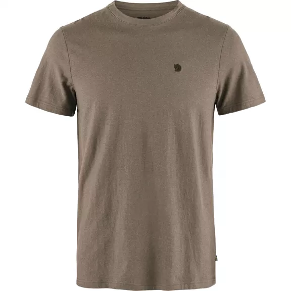 Fjällräven Hemp Blend T-shirt, Suede Brown, S