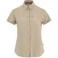 Fjällräven High Coast Lite Shirt SS W női rövid ujjú túraing, Fossil, XL