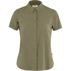 Fjällräven High Coast Lite női rövid ujjú blúz, Green (620), XL