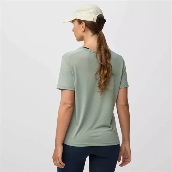 Fjällräven High Coast SS W női rövid ujjú póló, Misty Green, XL