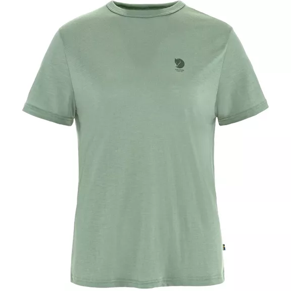 Fjällräven High Coast SS W női rövid ujjú póló, Misty Green, XS